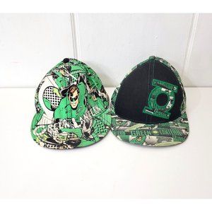 Green Lantern Baseball Caps DC Comics Originals 2 Caps Size S